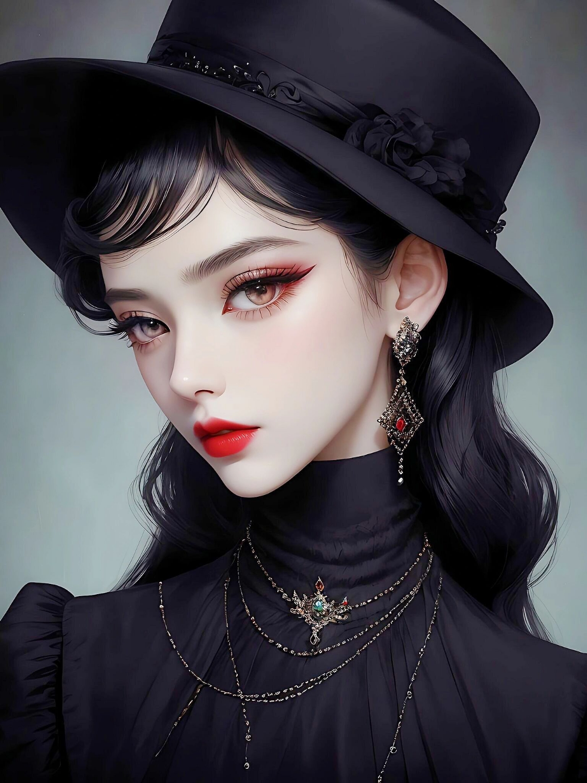 美女壁纸手机壁纸_美女照片头发