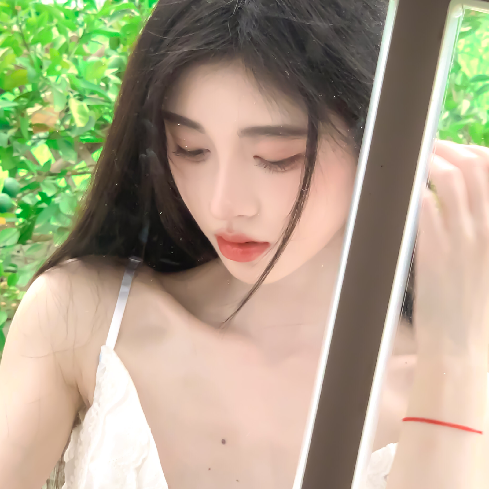 美女照片背影侧面唯美_美女照片真人图片背面