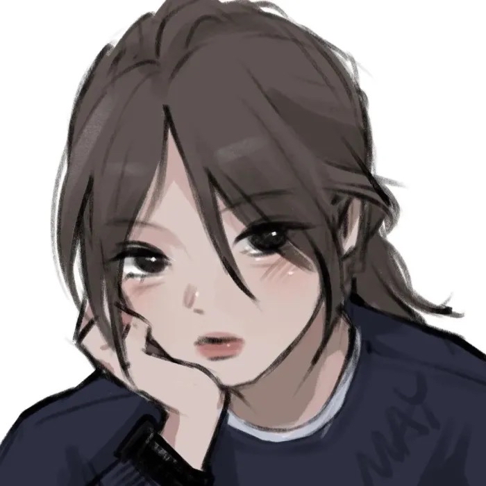 美女图片微信头像侧面_美女头像