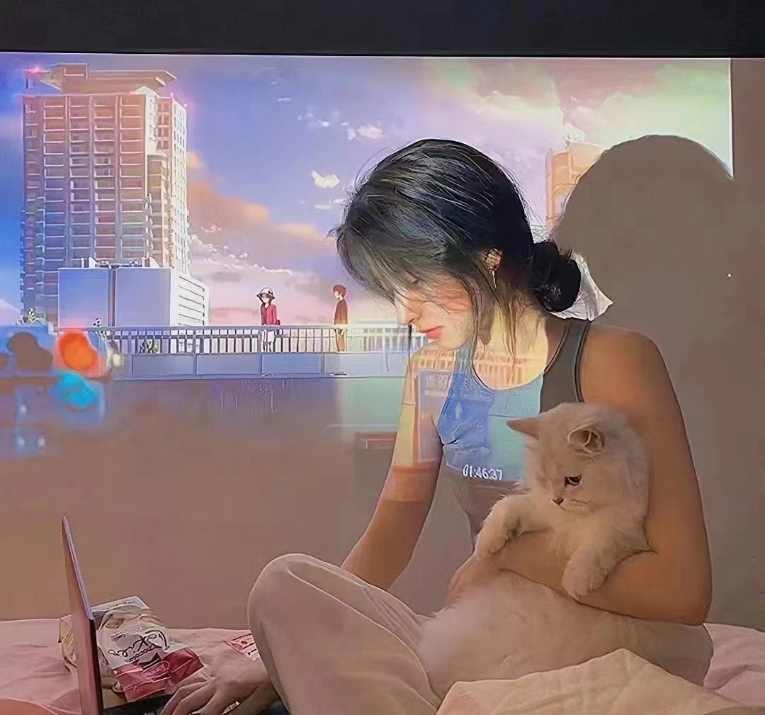 美女照片头像霸气_美女照片头发