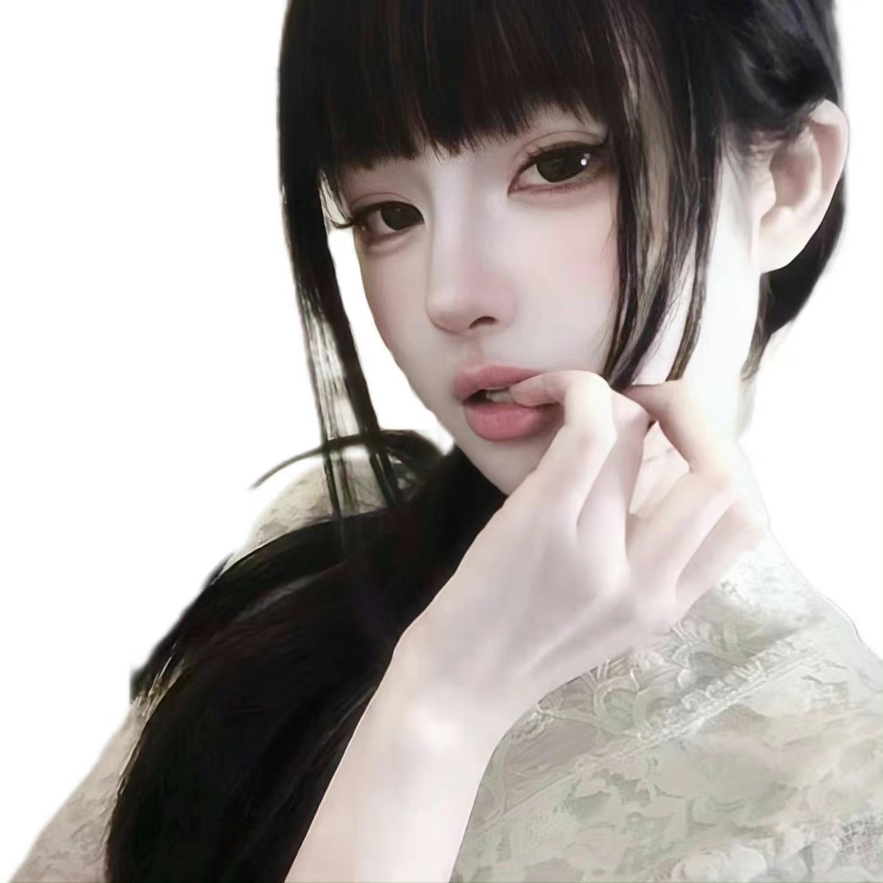 美女头像可爱霸气高冷_美女头像背影