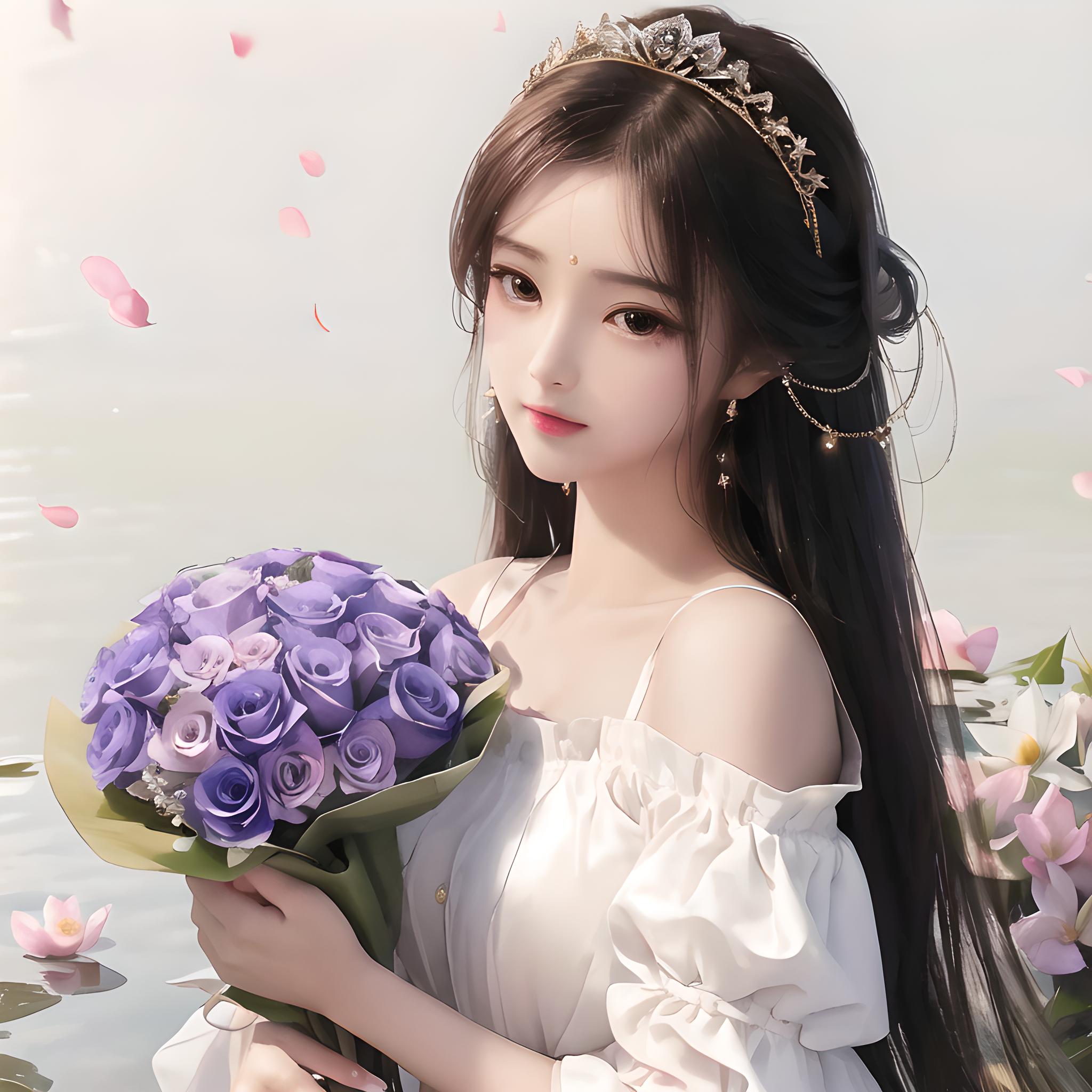 美女高雅造型_美女头像真人头像高清