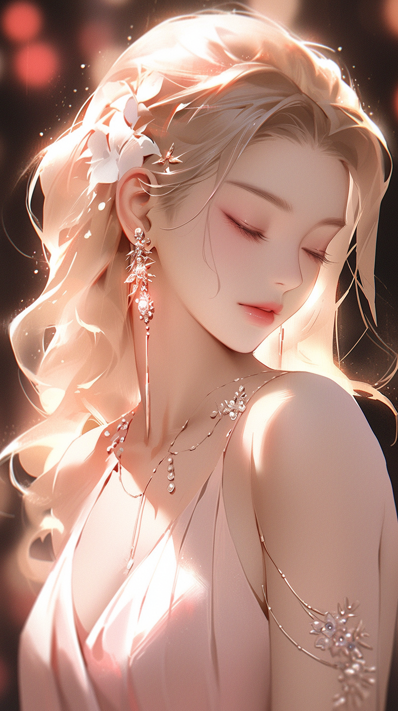 【丝琪】美女高雅造型_美女头像真人甜美